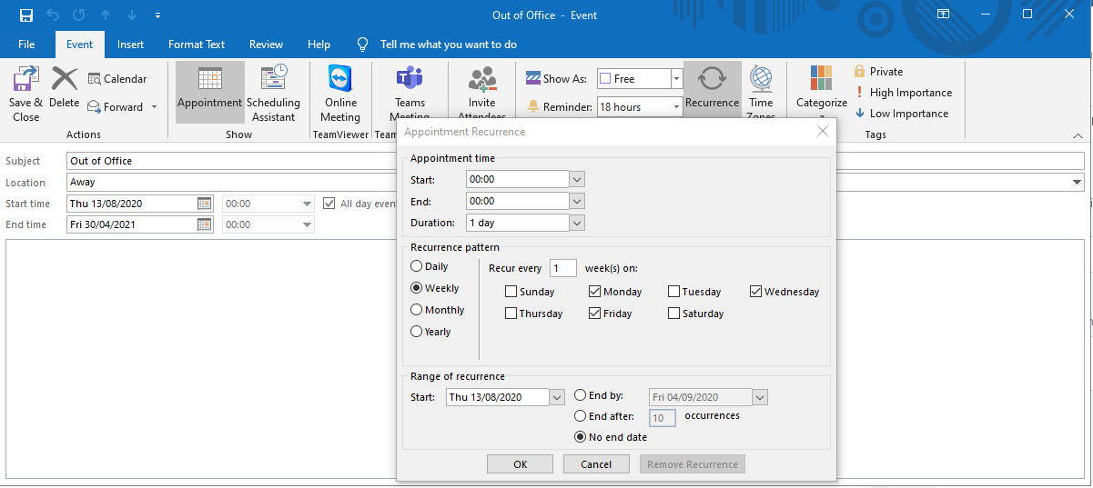 set-a-recurring-out-of-office-in-outlook-basehost